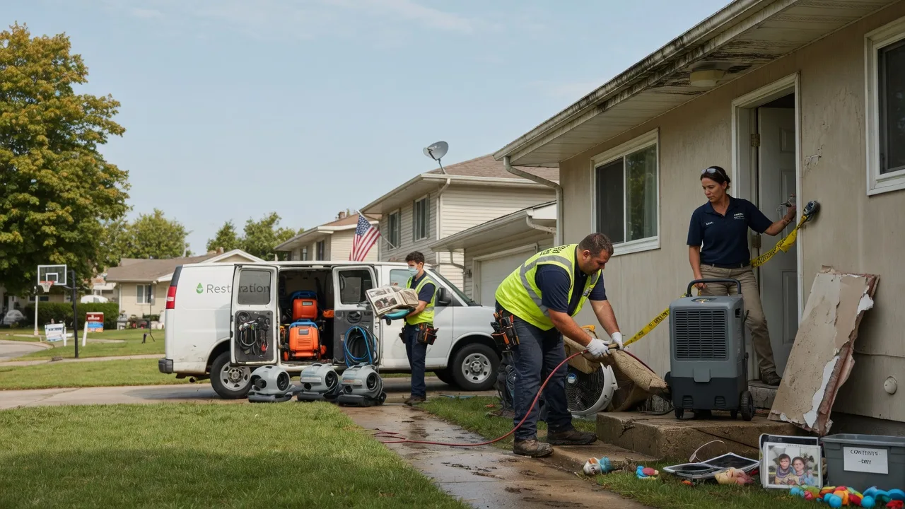 Water Damage Restoration in Ponder, TX near me